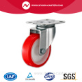 Light Duty Red PU Industrial Wheels